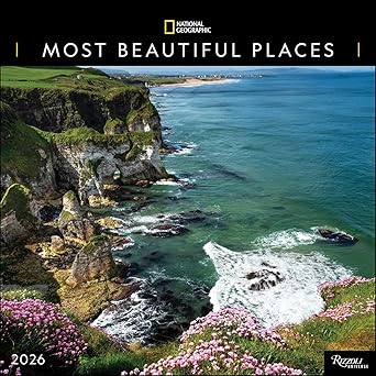 national geographic most beautiful places 2026 wall calendar 1st edition national geographic 0789348497,