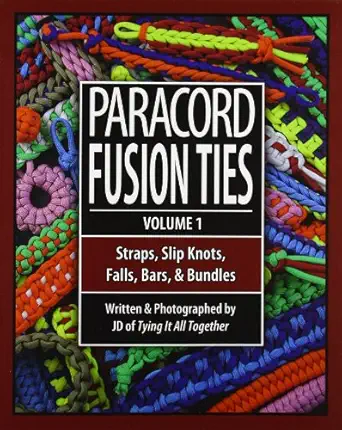 paracord fusion ties volume 1 straps slip knots falls bars and bundles 1st edition j d lenzen ,stormdrane