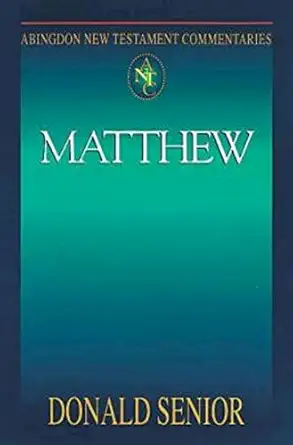 abingdon new testament commentaries matthew 1st edition donald senior 0687057663, 978-0687057665
