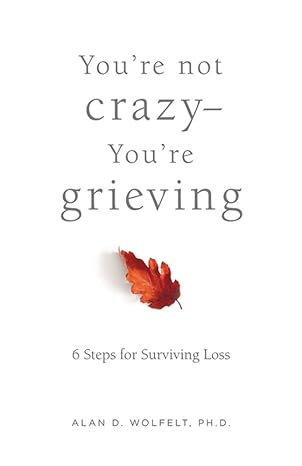 youa re not crazya youa re grieving 6 steps for surviving loss 1st edition alan wolfelt ,alan d wolfelt phd