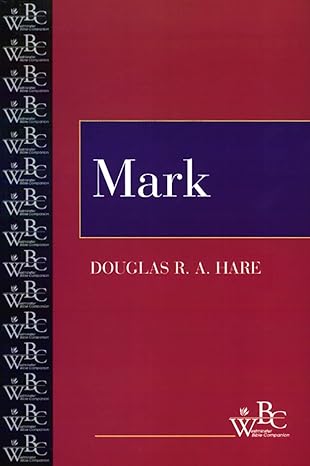 mark 1st edition douglas r a hare 0664255515, 978-0664255510
