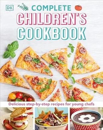 complete childrens cookbook delicious step by step recipes for young cooks 1st edition dk 1465435468,