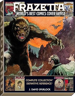 frazetta worlds best comics cover artist 1st edition j david spurlock ,frank frazetta 1934331899,