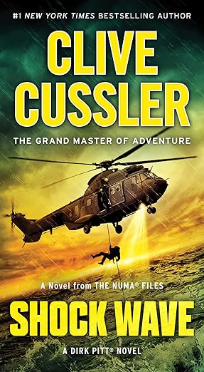 shock wave 1st edition clive cussler 1668005182, 978-1668005187