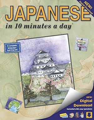 japanese in 10 minutes a day 1st edition kristine k kershul 1931873380, 978-1931873383