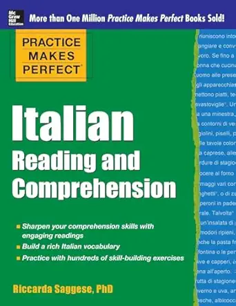 practice makes perfect italian reading and comprehension 1st edition riccarda saggese 0071798951,