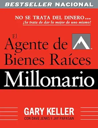 el agente de bienes raa ces millonario 1st edition gary keller ,dave jenks ,jay papasan 1959472275,