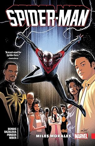 spider man miles morales vol 4 1st edition brian michael bendis ,oscar bazaldua ,david marquez 1302905988,
