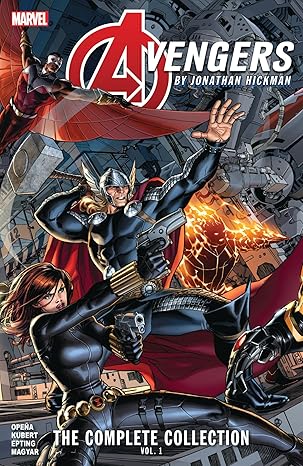 avengers by jonathan hickman the complete collection vol 1 1st edition jonathan hickman ,jerome opena ,adam