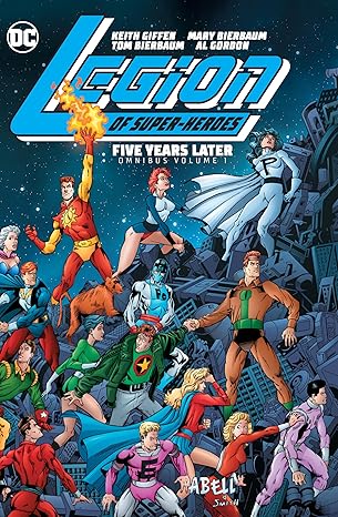 legion of super heroes five years later omnibus vol 1 1st edition keith giffen 177950313x, 978-1779503138