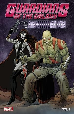 guardians of the galaxy road to annihilation 1 1st edition tom lyle ,peter david ,jim starlin ,dan slott ,ron