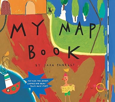 my map book 1st edition sara fanelli 0062898876, 978-0062898876