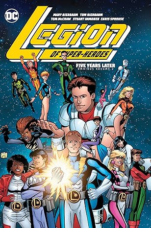legion of super heroes five years later omnibus vol 2 1st edition mark waid ,chris gardner 177951557x,