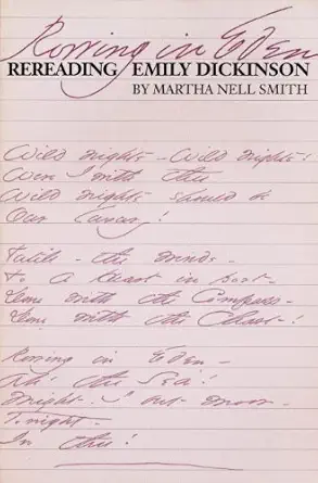 rowing in eden rereading emily dickinson 1st edition martha nell smith 0292776667, 978-0292776661