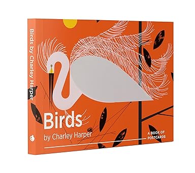 charley harper birds a book of postcards 1st edition charley harper 0764953729, 978-0764953729