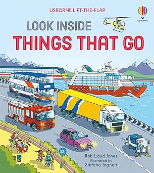 look inside things that go 1st edition rob lloyd jones ,stefano tognetti 1805071432, 978-1805071433