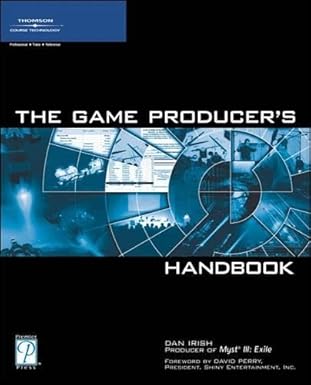 the game producers handbook 1st edition dan irish 1592006175, 978-1592006175