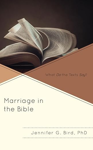 marriage in the bible what do the texts say 1st edition jennifer bird 1538121050, 978-1538121054