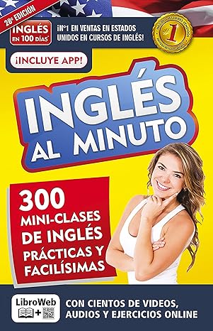 inglas en 100 da as inglas al minuto libro + curso online / english in a minute 1st edition ingla c s en 100
