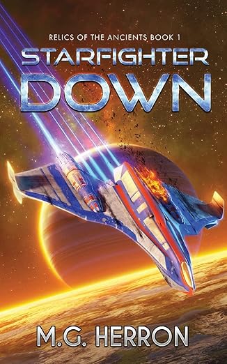 starfighter down 1st edition m g herron 1956029052, 978-1956029055