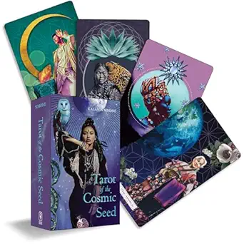 tarot of the cosmic seed 1st edition lalania simone 1578638615, 978-1578638611