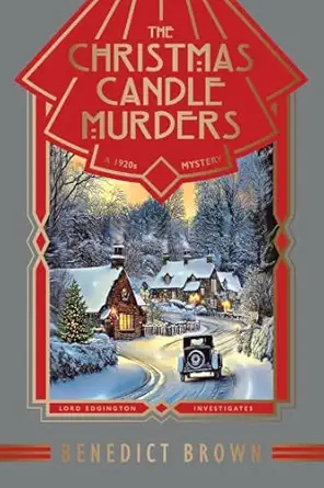 the christmas candle murders a 1920s christmas mystery 1st edition benedict brown 841916240x, 978-8419162403
