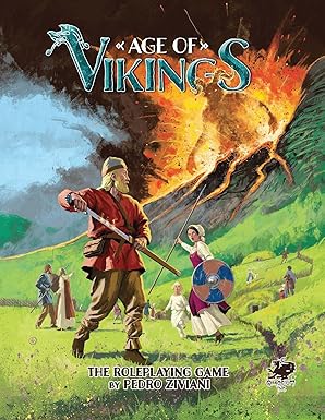 age of vikings the roleplaying game 1st edition pedro ziviani ,chaosium inc 1568825323, 978-1568825328