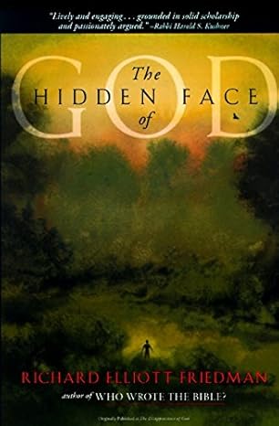 the hidden face of god 1st edition richard elliott friedman 006062258x, 978-0060622589
