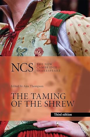 the taming of the shrew 1st edition william shakespeare ,ann thompson 1316628205, 978-1316628201