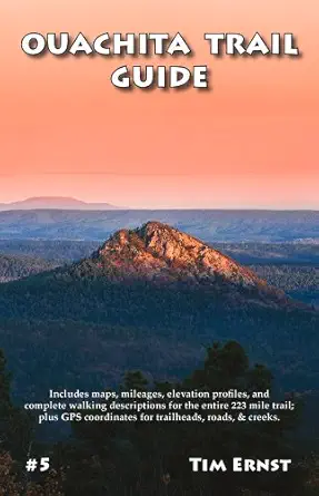 ouachita trail guide 1st edition tim ernst 1882906438, 978-1882906437