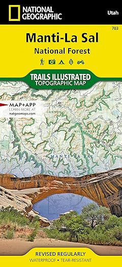 manti la sal national forest map 1st edition national geographic maps trails illustrated 1566953774,