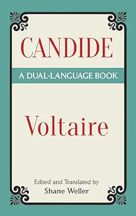 candide a dual language book 1st edition voltaire ,shane weller 0486276252, 978-0486276250