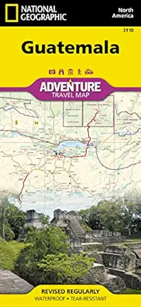 guatemala map 1st edition national geographic maps adventure 1566956544, 978-1566956543