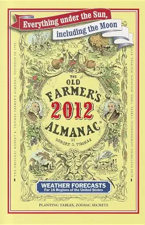 the old farmers almanac 2012 1st edition yankee publishing inc 157198545x, 978-1571985453