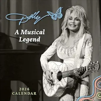 dolly parton a musical legend 2026 mini wall calendar 1st edition andrews mcmeel publishing 1524896691,