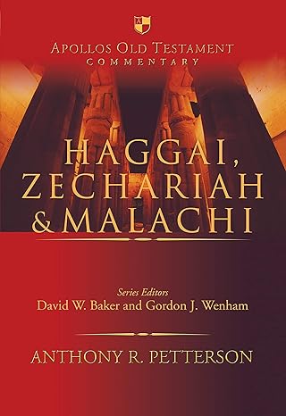haggai zechariah and malachi 1st edition anthony petterson 1783592117, 978-1783592111
