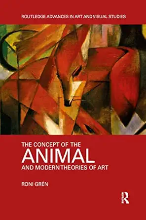 the concept of the animal and modern theories of art 1st edition roni gra c n 1032339535, 978-1032339535
