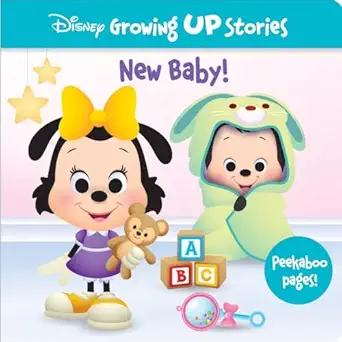 disney growing up stories new baby includes peekaboo pages perfect for big brothers and sisters pi kids 1st
