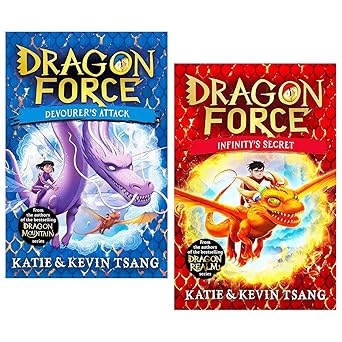 dragon force series 2 books collection set 1st edition katie tsang ,kevin tsang 9124357294, 978-9124357290