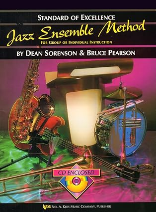 w31tb3 standard of excellence jazz ensemble method book/cd 3rd trombone 1st edition dean sorenson and bruce