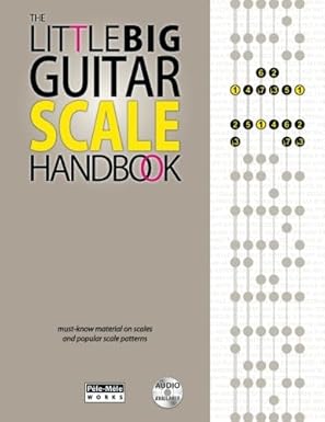 the little big guitar scale handbook 1st edition ashkan mashhour 1939619157, 978-1939619150