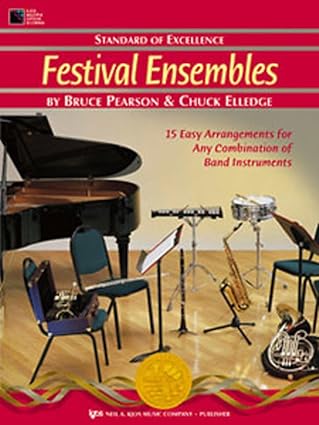 w27xe festival ensembles eb alto saxophone/eb baritone saxophone 1st edition bruce pearson and chuck elledge