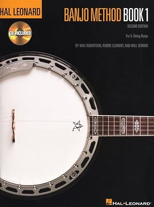 hal leonard banjo method book 1 beginners guide songbook to 5 string banjo with online audio access tablature