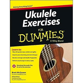 ukulele exercises for dummies 1st edition brett mcqueen ,alistair wood 1118506855, 978-1118506851
