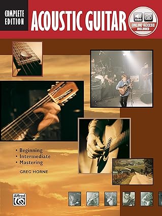 acoustic guitar method   book and online audio 1st edition greg horne 0739066382, 978-0739066386
