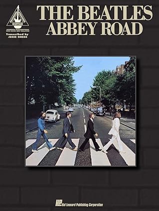 the beatles abbey road guitar songbook guitar recorded versions classic rock songs for guitar 12 iconic