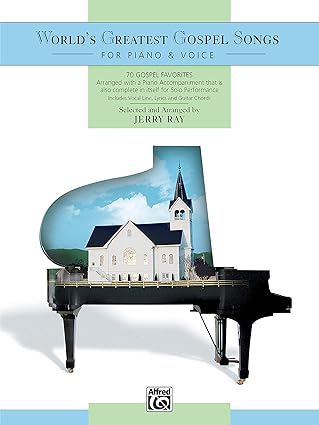 worlds greatest gospel songs for piano and voice 70 gospel favorites 1st edition jerry ray 0739031171,
