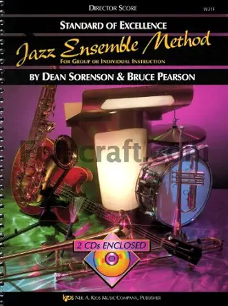 w31xe2 standard of excellence jazz ensemble method 2nd alto saxophone 1st edition bruce pearson ,dean
