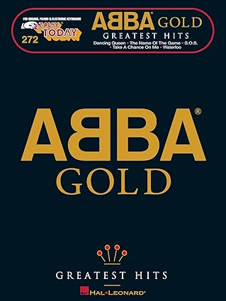 abba gold greatest hits e z play today volume 272 1st edition abba 0793557119, 978-0793557110
