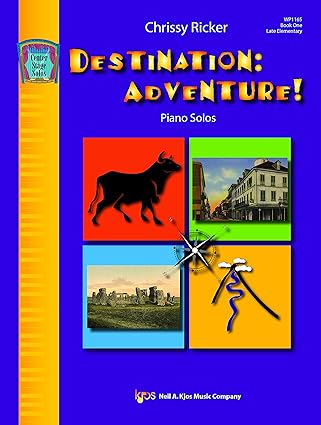wp1165 destination adventure piano solos book 1 1st edition chrissy ricker 0849797810, 978-0849797811